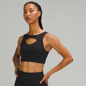Lululemon Everlux Cut-Out Train Bra *Medium Support, B/C Cups - Crunch Black